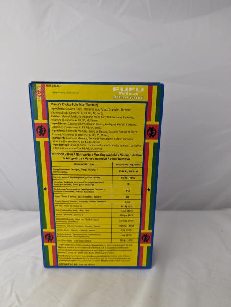 Mamas Choice Fufu Mix ( Plantain ) 624g Nettogewicht
